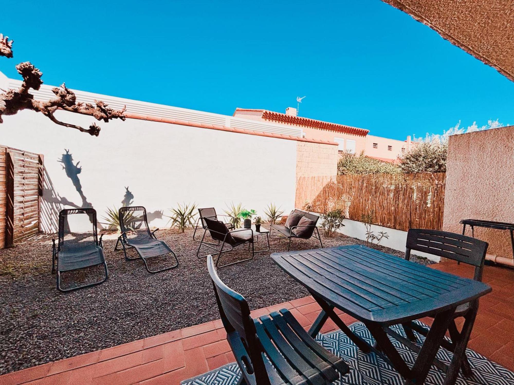Appartement Avec Jardin Privatif A 300M De La Plage *2* Canet-en-Roussillon Buitenkant foto
